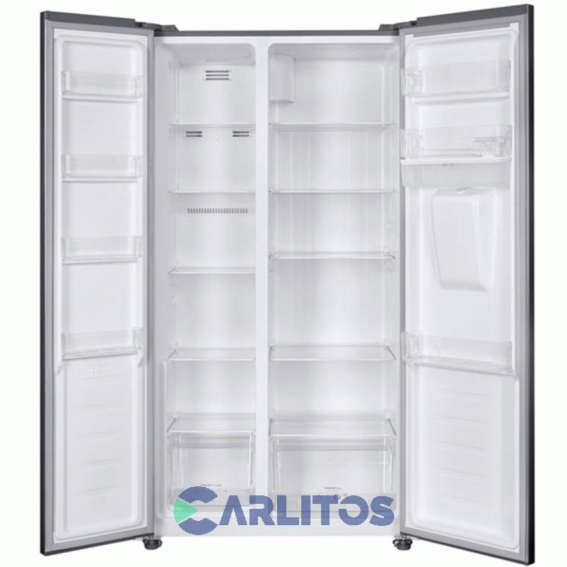 Heladera No Frost Side By Side Koh-I-Noor Inverter 469 Litros Acero Inoxidable Khsa47ni/9