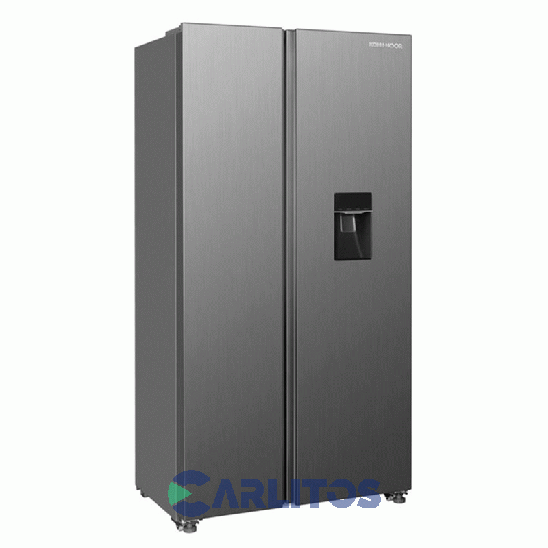 Heladera No Frost Side By Side Koh-I-Noor Inverter 469 Litros Acero Inoxidable Khsa47ni/9