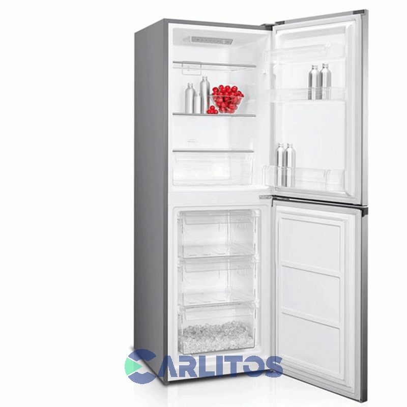 Heladera No Frost Koh-I-Noor Combi Inverter 253 Litros Acero Inoxidable Khga25ni/9
