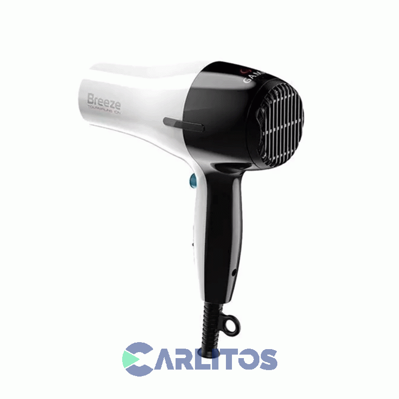 Secador De Pelo Ga.Ma Breeze 2100 Watts Arg Blanco Y Negro