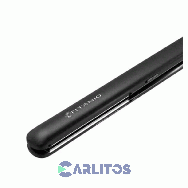 Planchita De Pelo Ga.Ma Cp14 Led 4D Titanio Arg