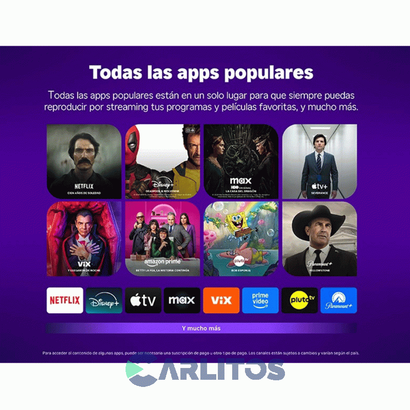 Smart Box Con Control Remoto Roku Streaming Stick Plus