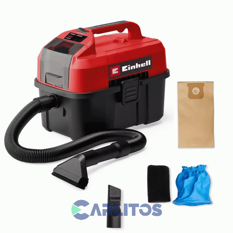 Aspiradora Sin Bolsa Inalambrica18 V Einhell 2347160 Te-Vc 18/10 Li-Solo