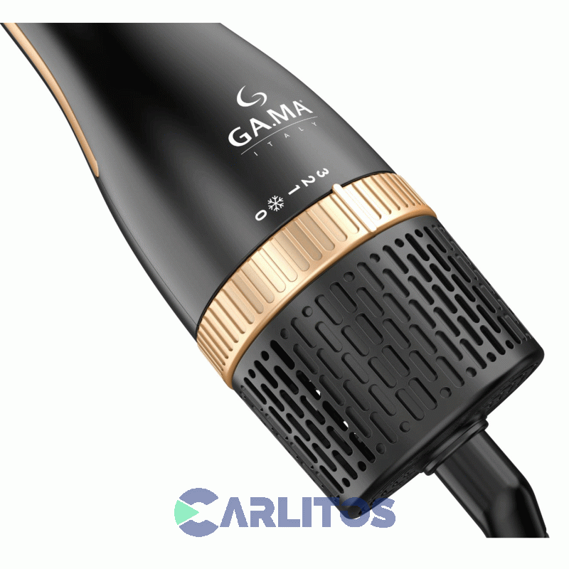 Cepillo Modelador De Pelo Ga.Ma Multistyler Gold Ion 3D Arg