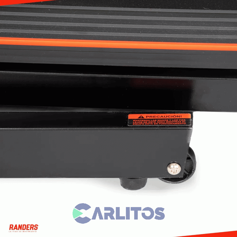 Fitness Cinta Motorizada 1.75 Hp Randers Inclinacion Manual Arg-466