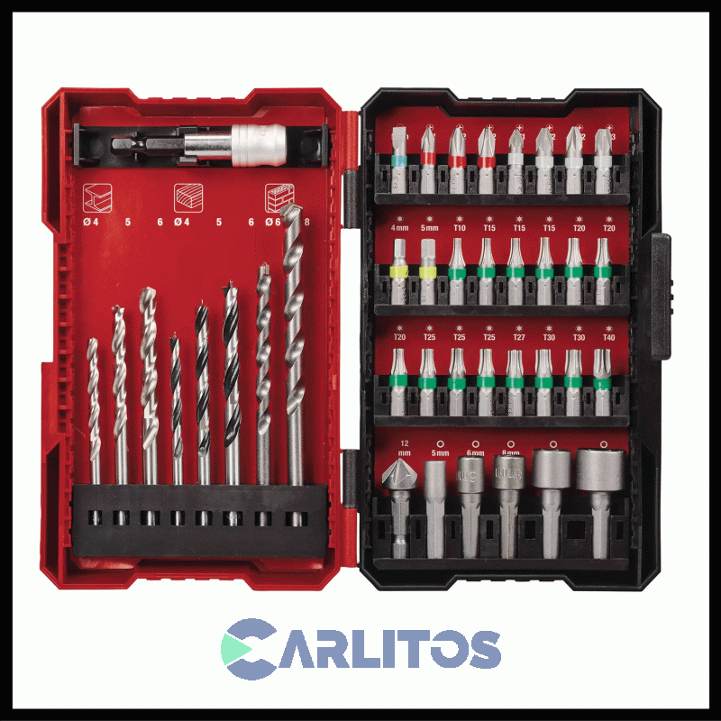 Taladro Atornillador Y Percutor Einhell 13 Mm Inalámbrico 18 V En Kit 4514206 Tp-Cd 18/60 Li-I Bl