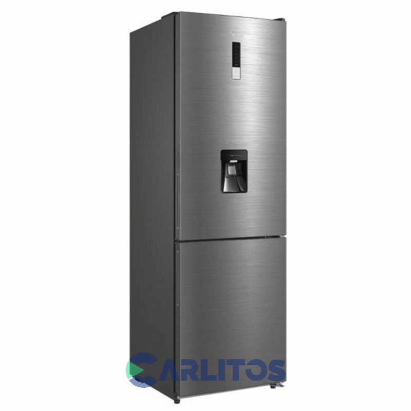 Heladera No Frost Midea Combi Inverter 300 Litros Acero Inoxidable Mdrb424fge46a-w