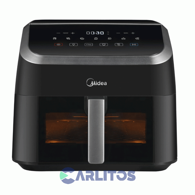 Freidora De Aire Midea Digital Negra Af-Dw85bar1