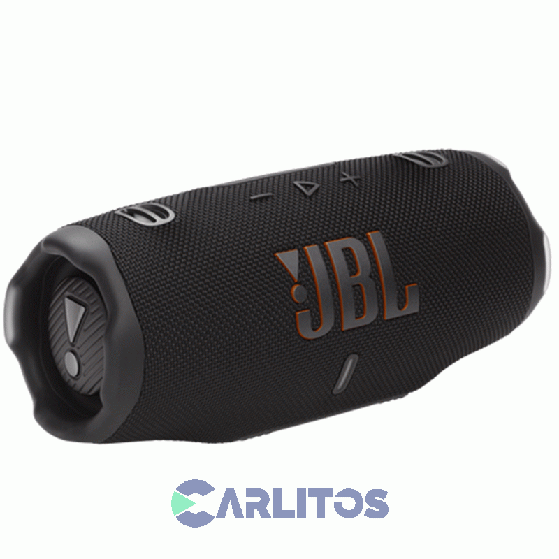 Parlante Portátil JBL Con Bluetooth Y Batería 45 Watts Rms Charge6blkam Negro