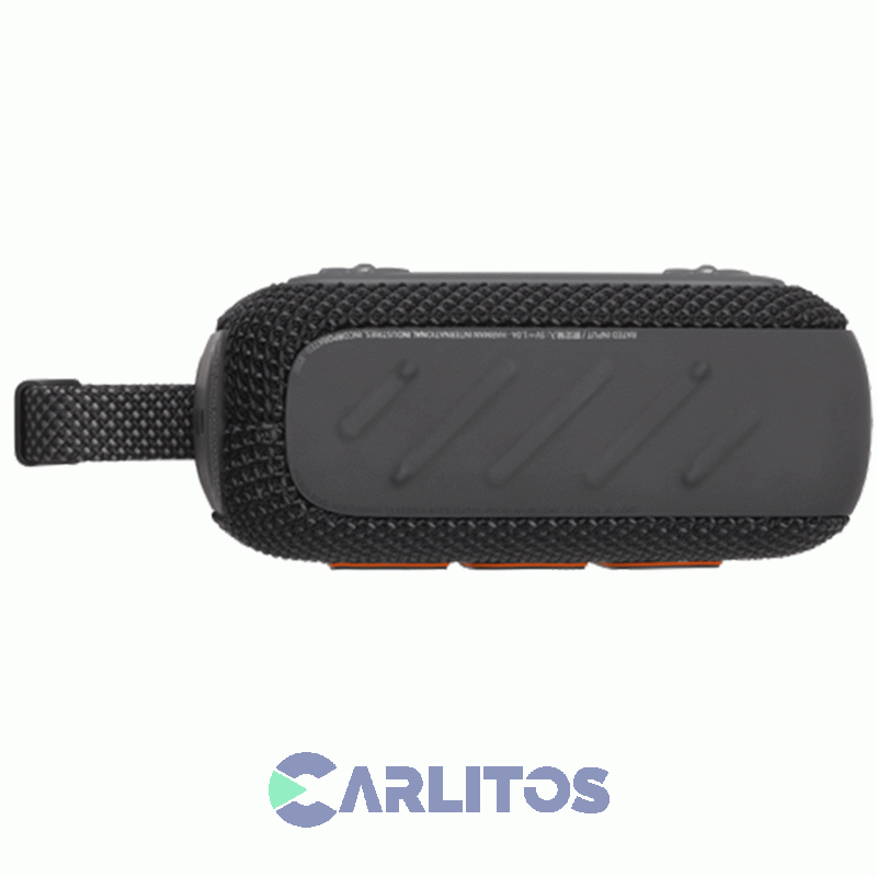 Parlante Portátil JBL Con Bluetooth Y Batería 4.2 Watts Rms Go Go4blkam Negro