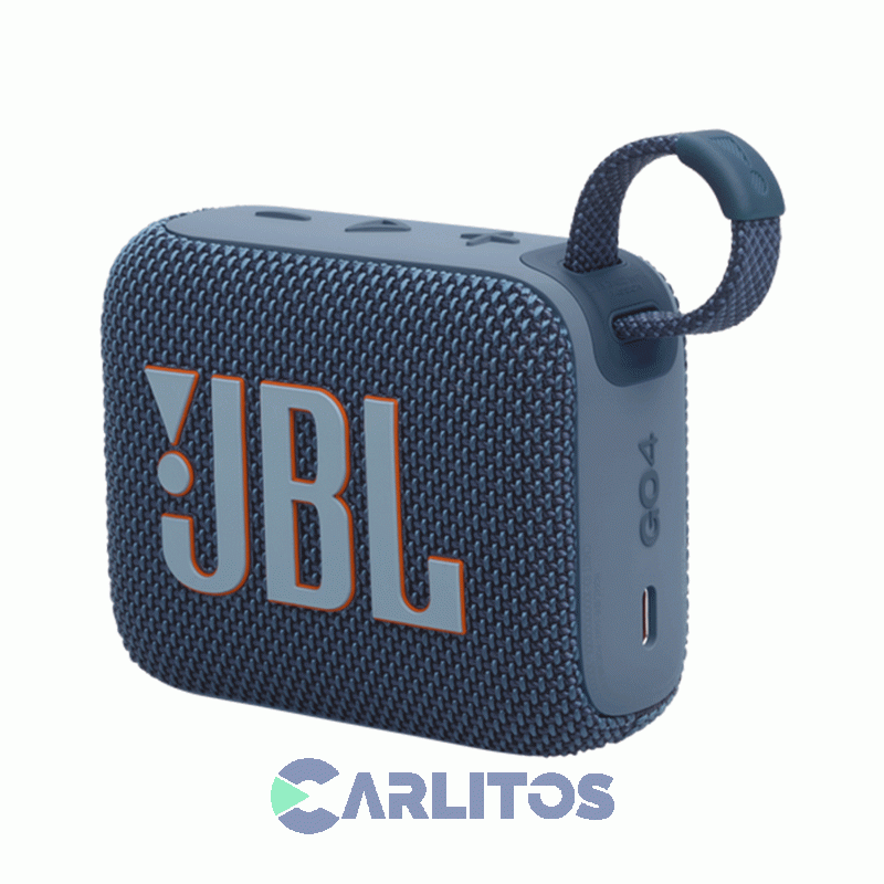 Parlante Portátil JBL Con Bluetooth Y Batería 4.2 Watts Rms Go Go4bluam Azul
