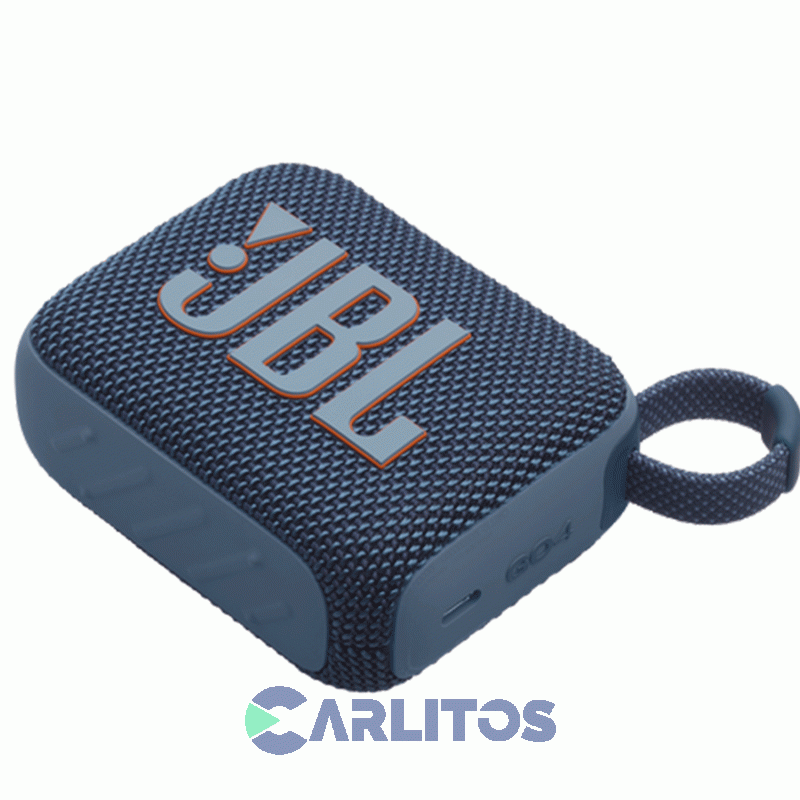 Parlante Portátil JBL Con Bluetooth Y Batería 4.2 Watts Rms Go Go4bluam Azul