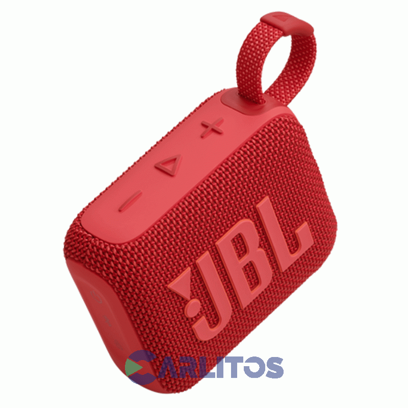 Parlante Portátil JBL Con Bluetooth Y Batería 4.2 Watts Rms Go Go4redam Rojo