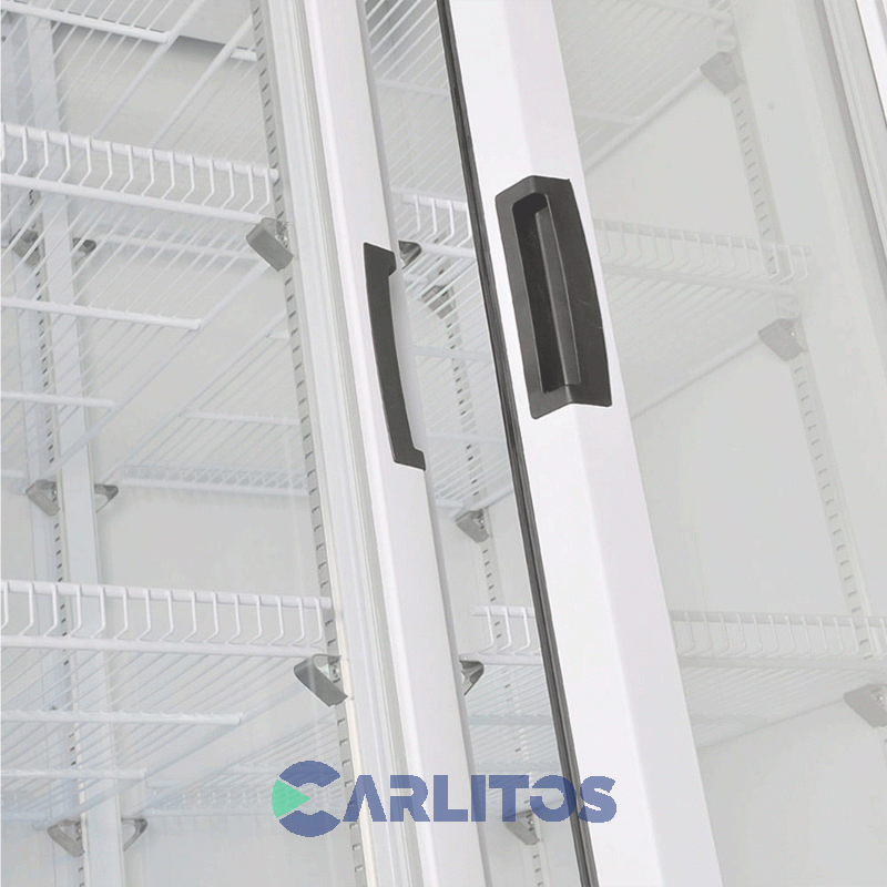 Exhibidora Vertical Banca Sin Cenefa Dos Puertas - 765 Litros Inelro MT-26