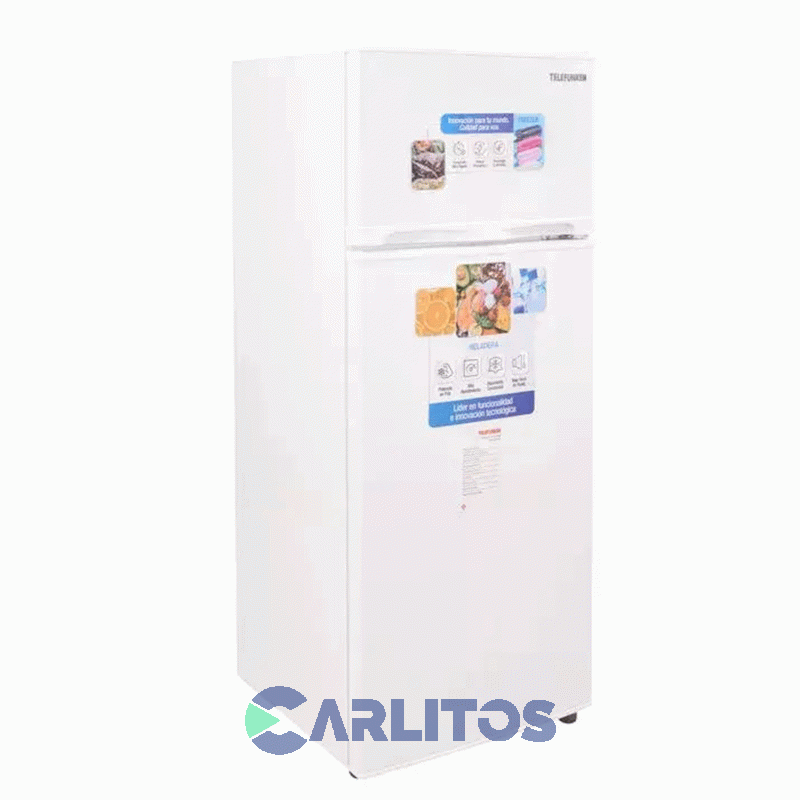 Heladera Con Freezer Telefunken 220 Litros Blanca Tkf-Hd220