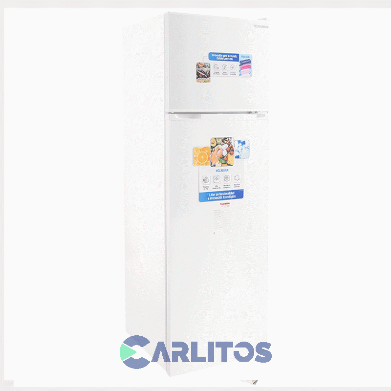 Heladera Con Freezer Telefunken 300 Litros Blanca Tkf-Hd300b