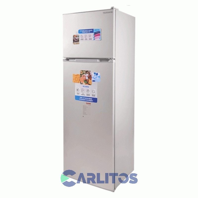 Heladera Con Freezer Telefunken 300 Litros Acero Inoxidable Tkf-Hd300