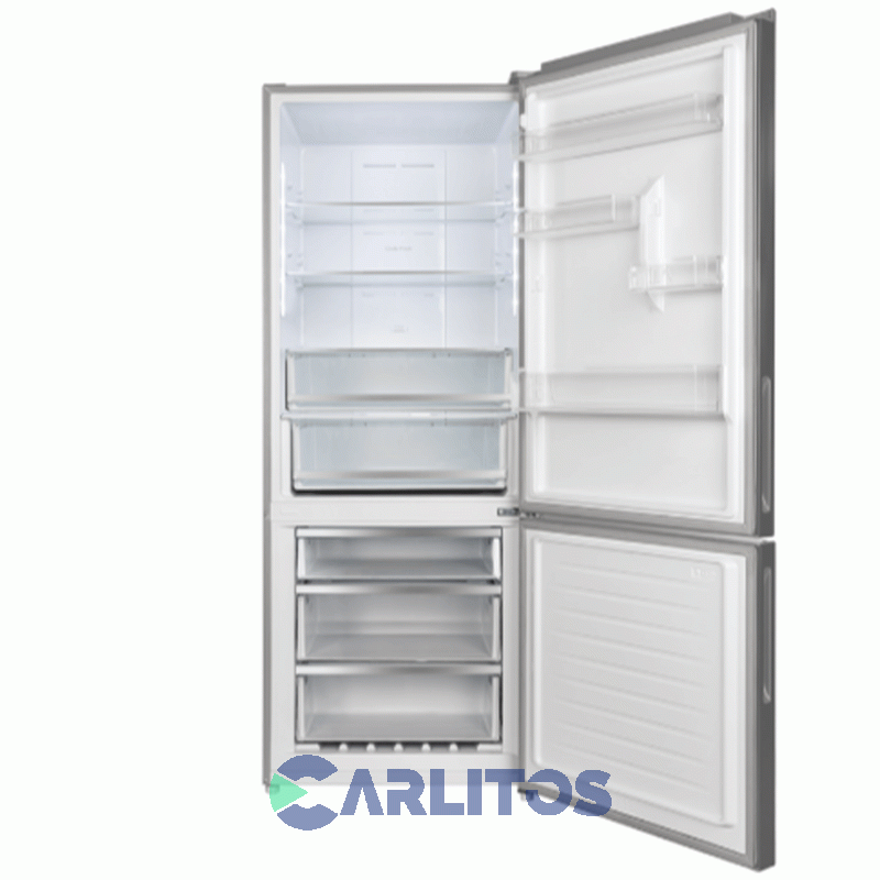 Heladera No Frost Candy Combi Inverter 442 Litros Acero Inoxidable Ccg2t718ex