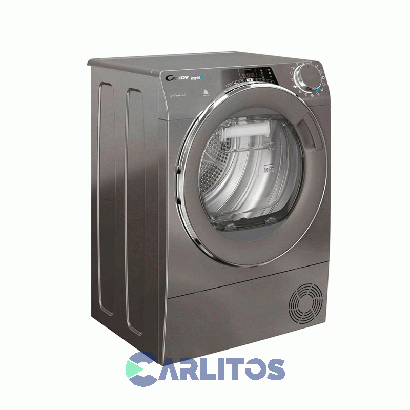 Secarropa Automático Por Calor Y Condensación Candy 8 KG Gris - Roec9tcerx-12