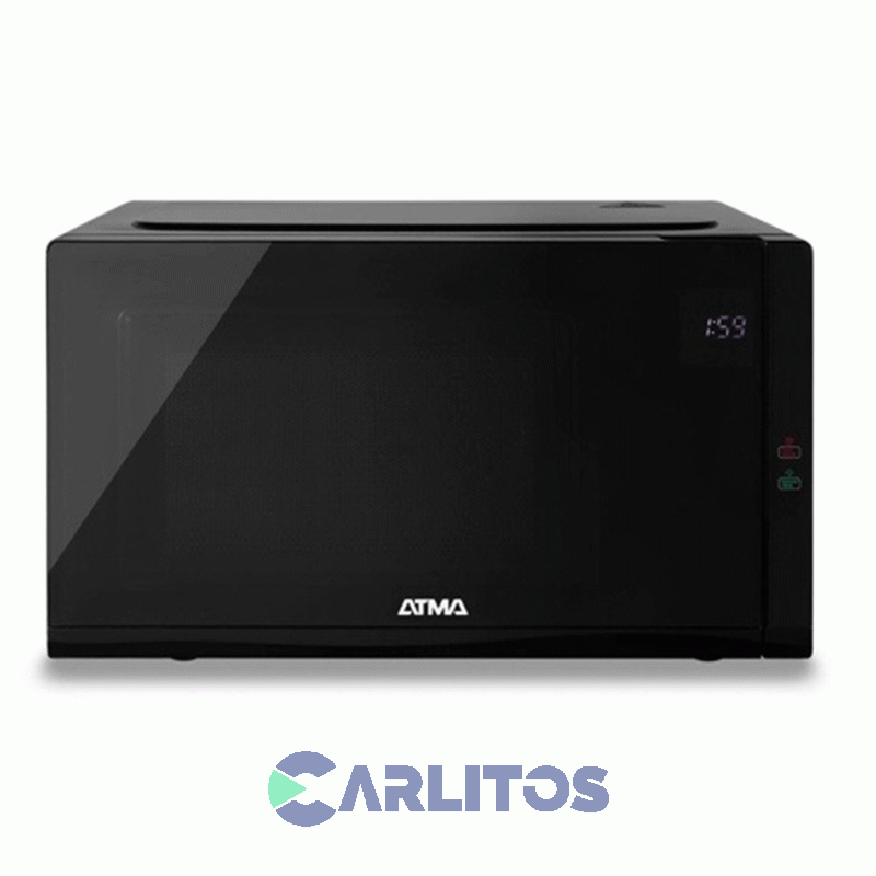 Microondas Digital Con Grill Atma 30 Litros Negro Watdgb30uap