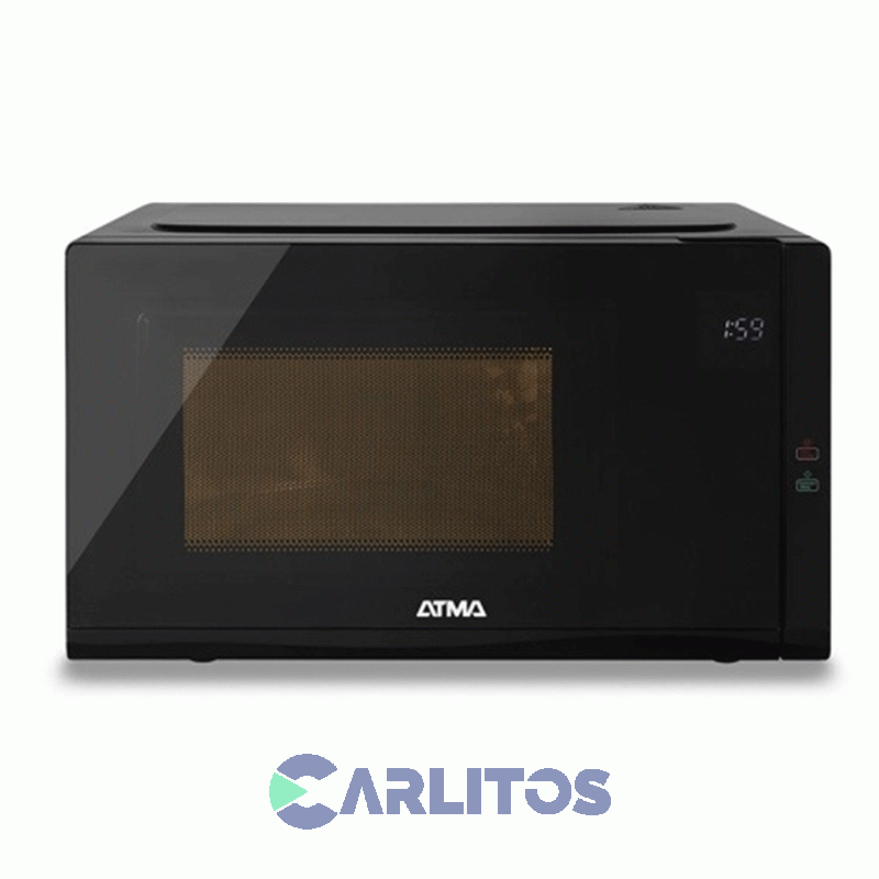 Microondas Digital Con Grill Atma 30 Litros Negro Watdgb30uap
