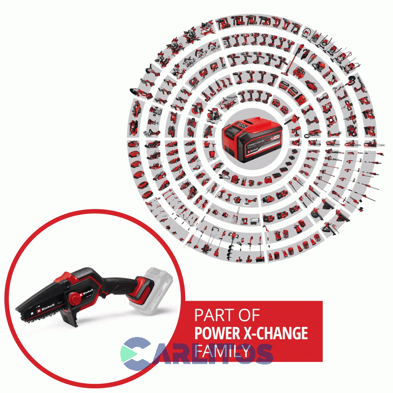 Motosierra De Poda Inalambrica Einhell 18 V 4600040 Ge-Ps 18/15 Li Bl-Solo