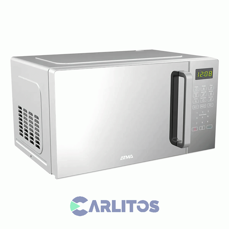 Microondas Digital Atma 20 Litros Gris Watds20ucp
