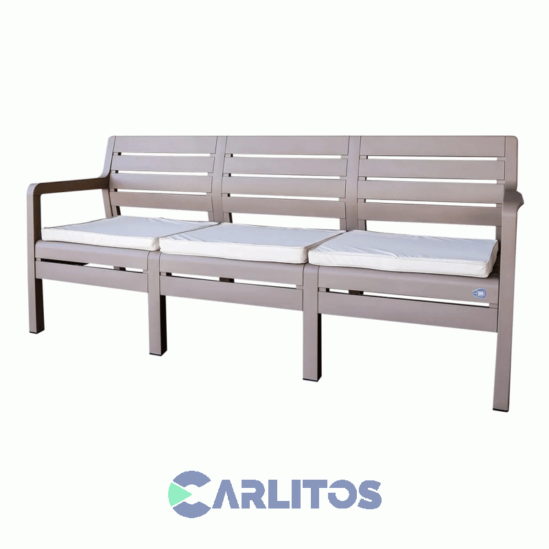 Sillón 3 cuerpos Capuchino Voss 2000 Paris