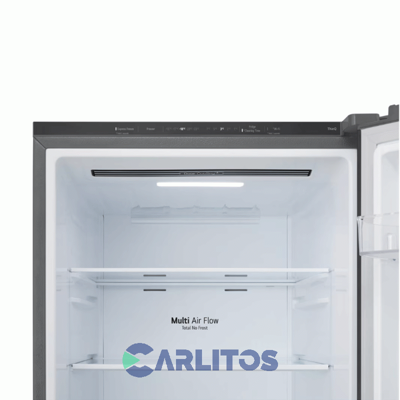 Heladera No Frost LG Combi Inverter 335 Litros Acero Inoxidable Vb33bpy