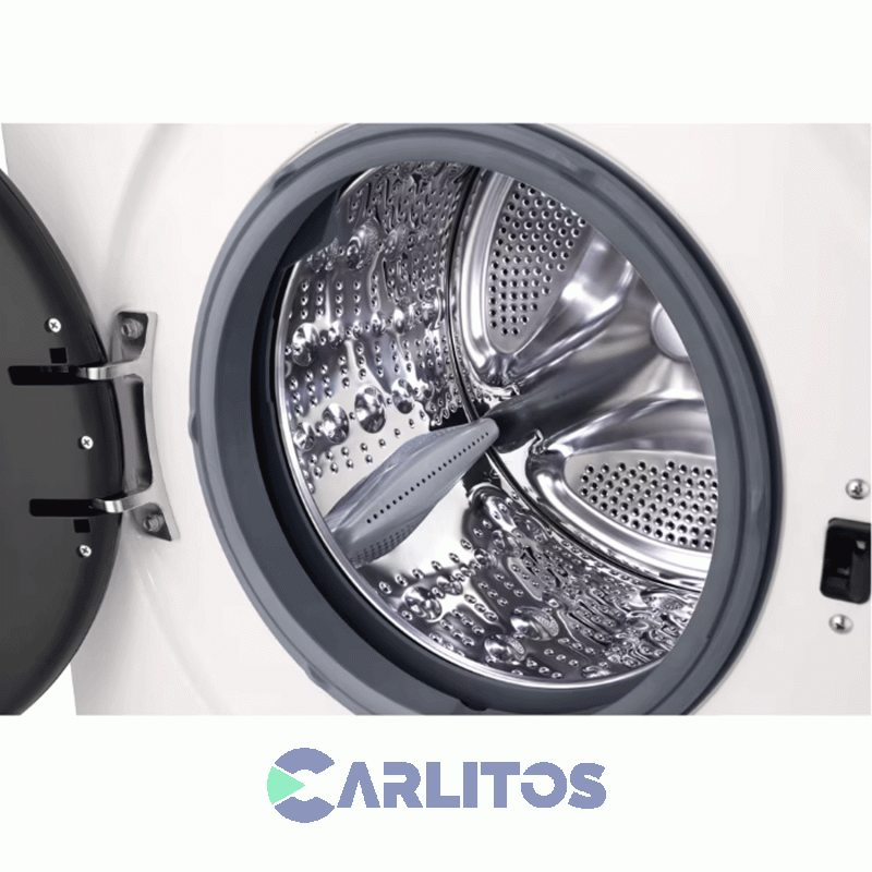 Lavarropa Carga Frontal Lg Inverter 8 Kg 1200 Rpm Blanco Wm80gwvfs6