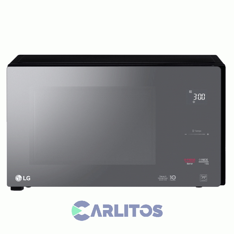 Microondas Con Grill Lg Digital Inverter 42 Litros Negro  Mh8298dir