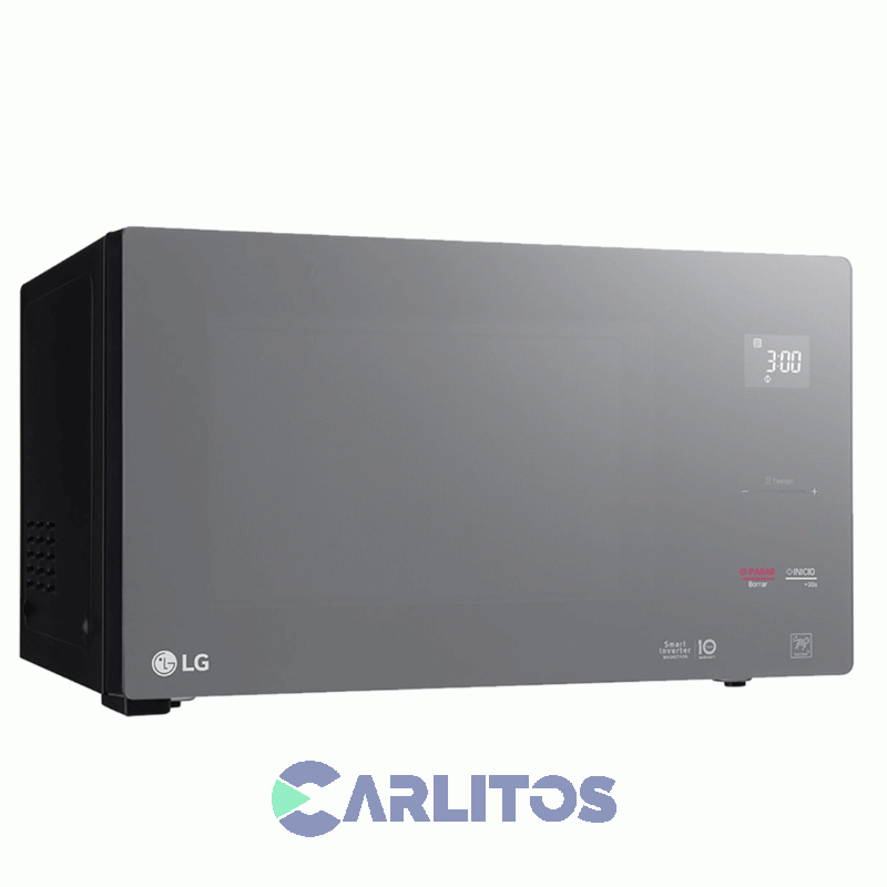 Microondas Con Grill Lg Digital Inverter 42 Litros Negro  Mh8298dir