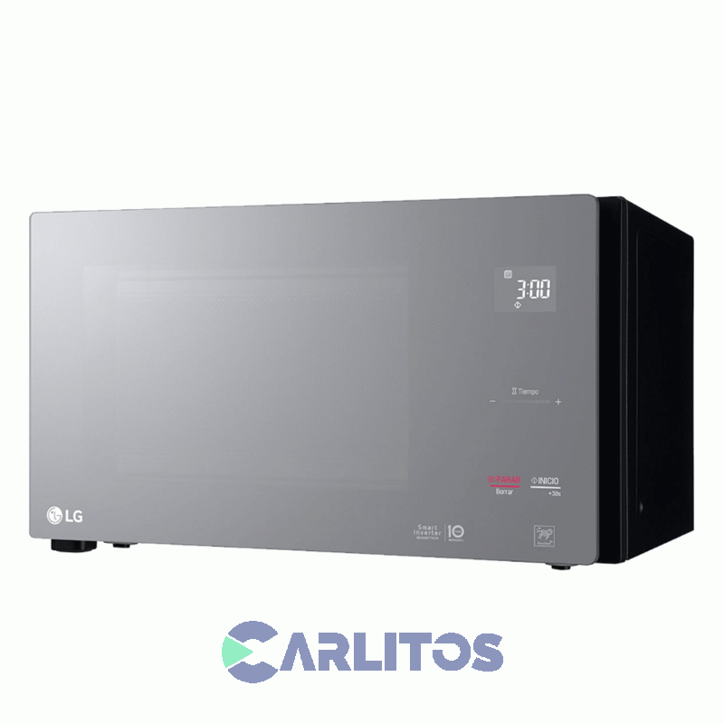 Microondas Con Grill Lg Digital Inverter 42 Litros Negro  Mh8298dir
