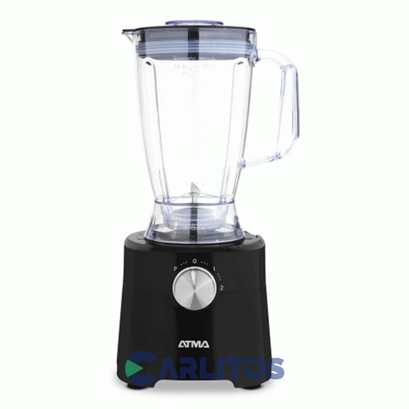 Multiprocesadora Con Licuadora Atma 650 Wts Lp8426nap Negra