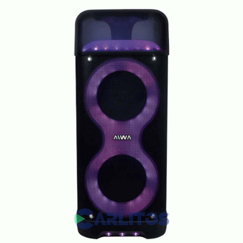 Parlante Torre Aiwa Con Bluetooth Y Batería 12000 Watts Aiwa Aw-t606