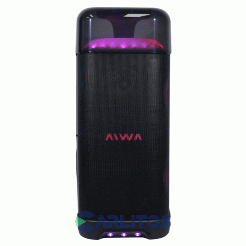 Parlante Torre Aiwa Con Bluetooth Y Batería 12000 Watts Aiwa Aw-t606