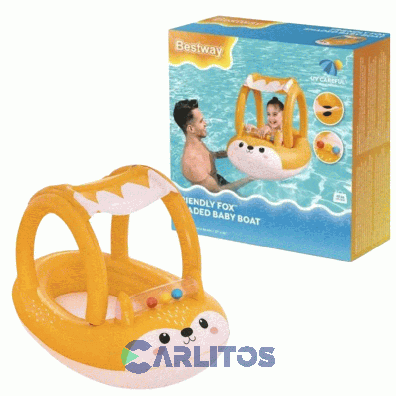 Flotador Asiento Zorro 94 Cms Bestway 34169