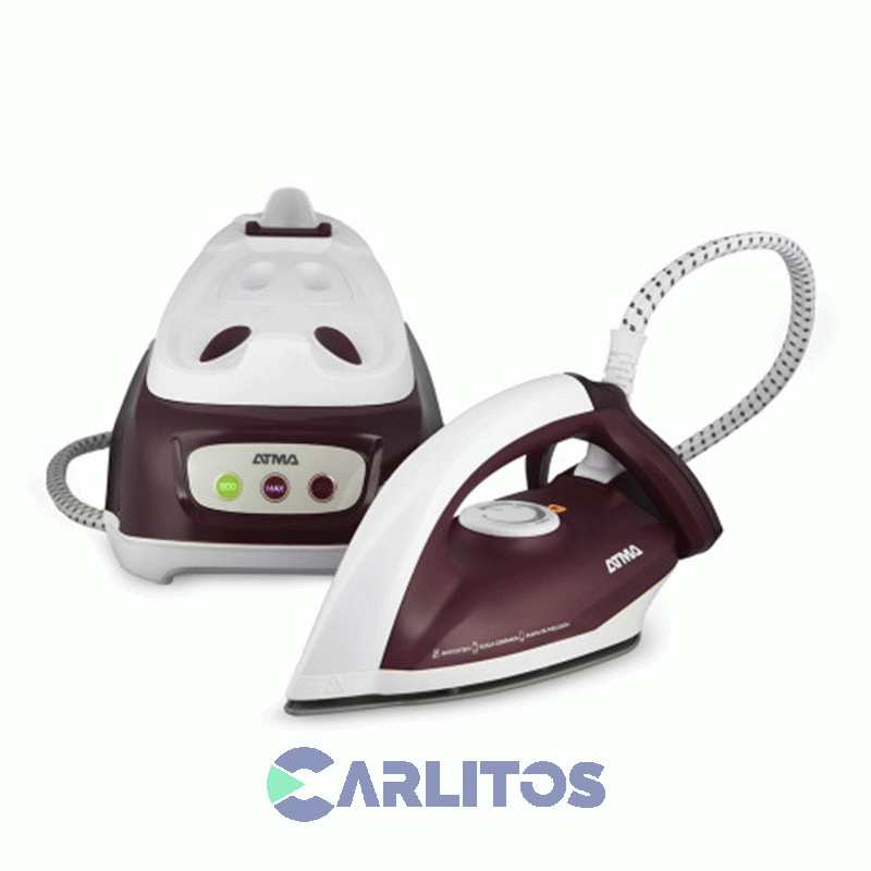 Plancha Con Generador De Vapor Atma 2400 Wts Epa2400pi