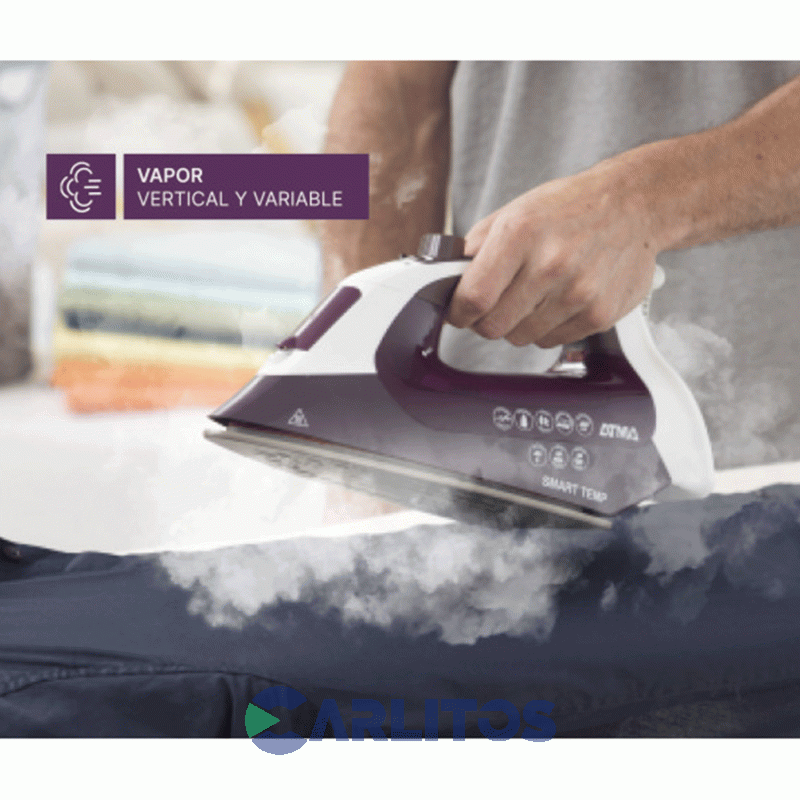 Plancha A Vapor Atma 2400 Wts Pav2417pi