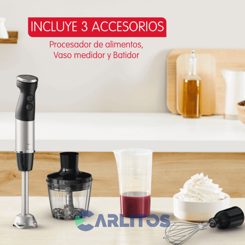 Minipimer Varilla Metal Moulinex 1000 Wts Dd6738a0