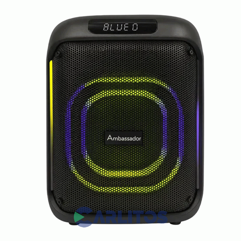 Parlante Portátil Ambassador Con Bluetooth Y Batería 40 Watts Sh-8.2/40