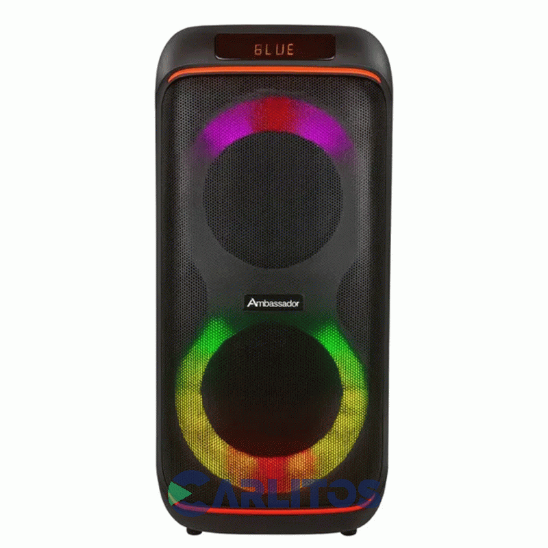 Parlante Torre Ambassador Con Bluetooth Y Bateria 100 Watts Sh-8.8.2/100