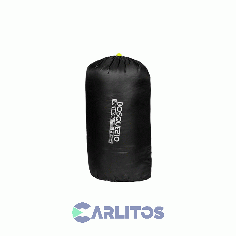 Bolsa De Dormir Rectangular Waterdog Bosque210bk Negro