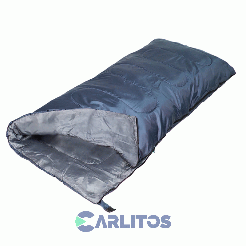 Bolsa De Dormir Rectangular Waterdog Bosque210bl Azul