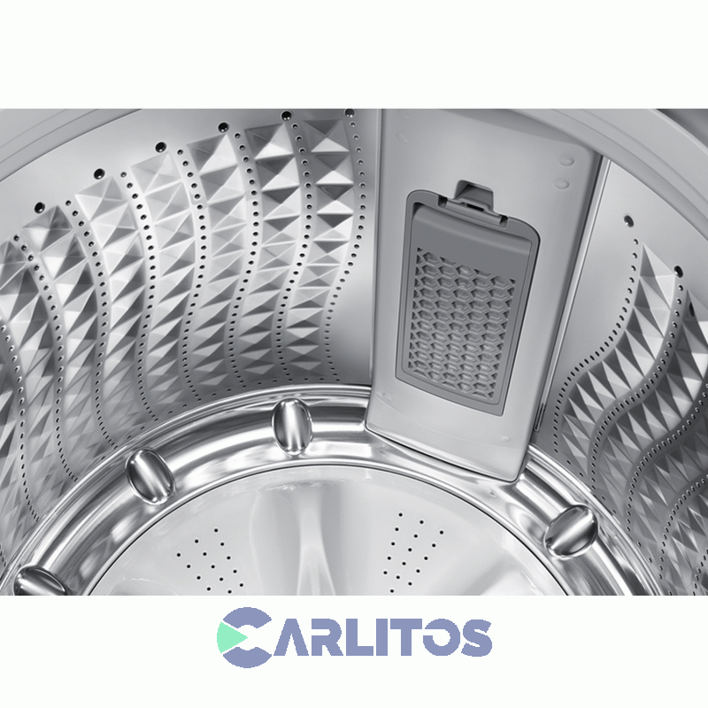 Lavarropa Carga Superior Samsung Inverter 11 KG 700 RPM Blanco Wa11cg6442bw