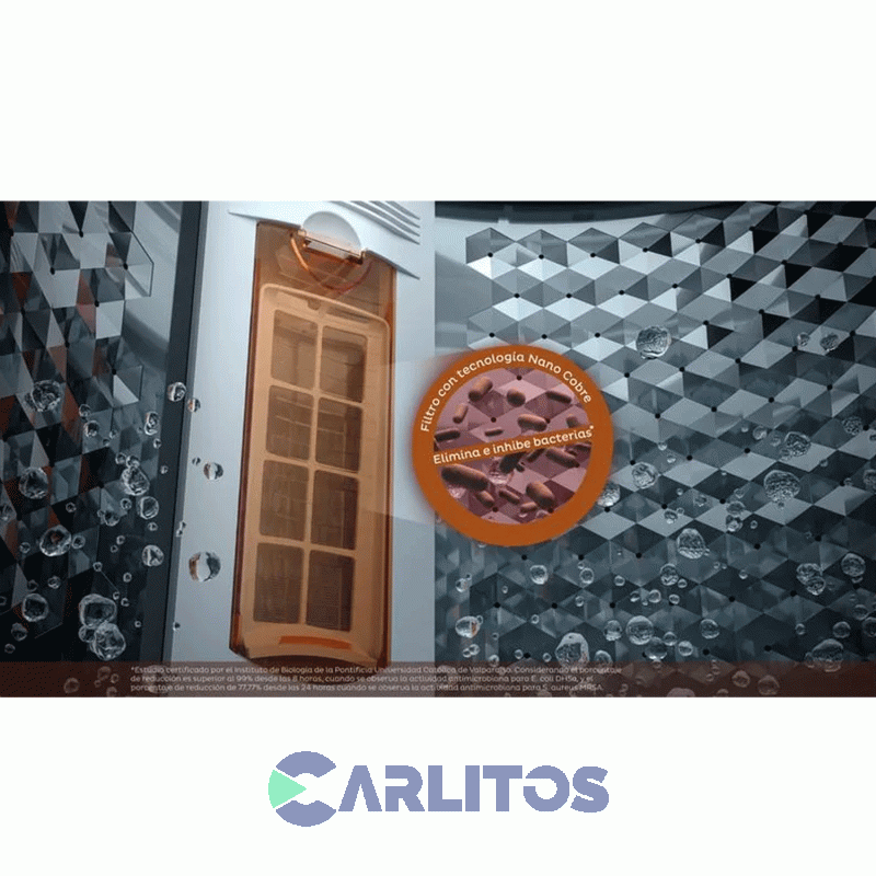 Lavarropa Carga Superior Gafa 7 KG - 760 RPM Gris Fuzzy Fit P