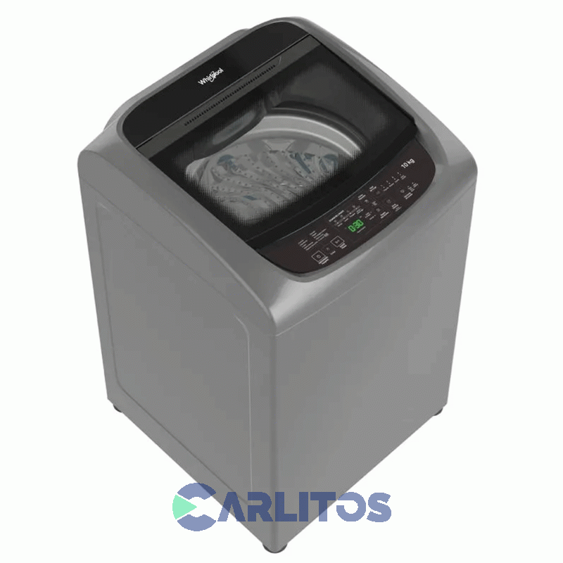 Lavarropa Carga Superior Whirlpool 10 KG 740 RPM Gris Ww10htb