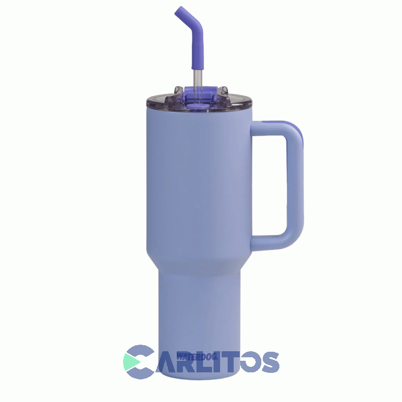 Vaso Doble Pared Waterdog Cold1200l Lavanda