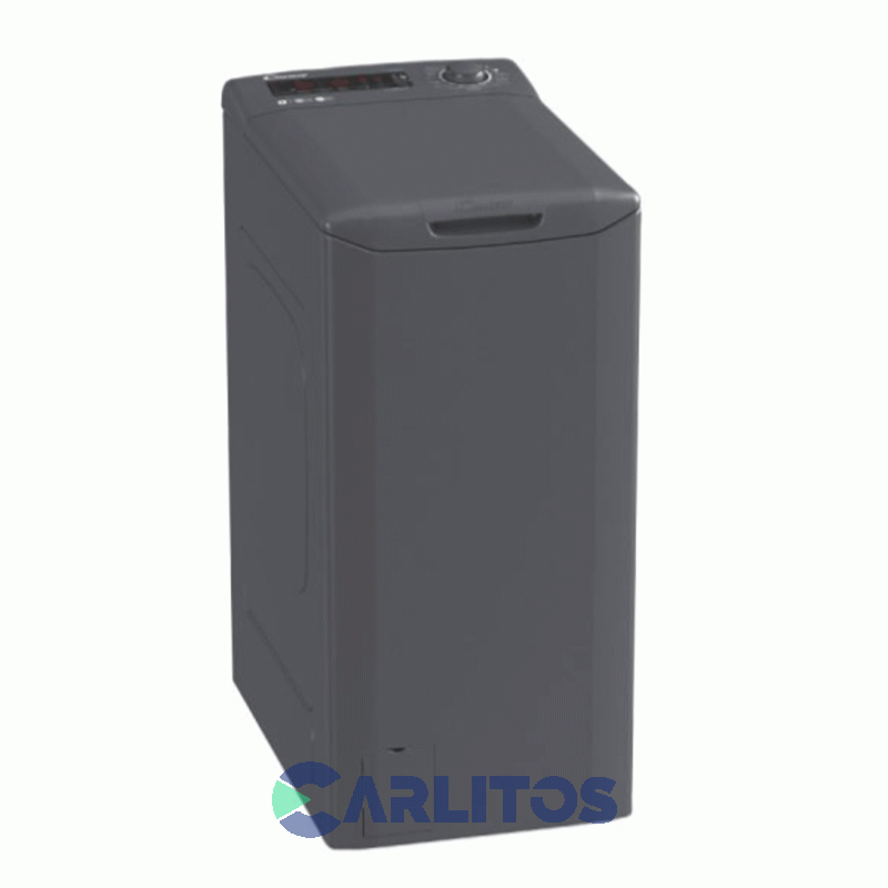 Lavarropa Carga Superior Inverter Candy 7 KG 1400 RPM Gris Cstg47tmrr4