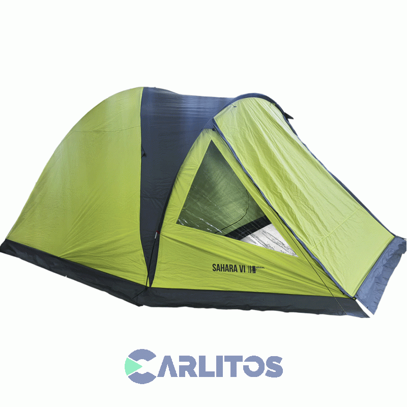 Carpa Iglu 4 Personas 1.95 X 3.10 X 1.30 Mts Waterdog Sahara IV